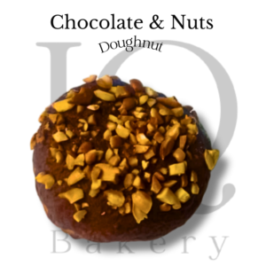 chocolate and nut Doughnut Available for Sale