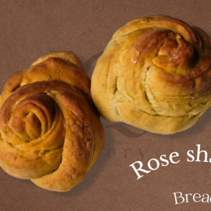 Rose Shaped bread available for sale