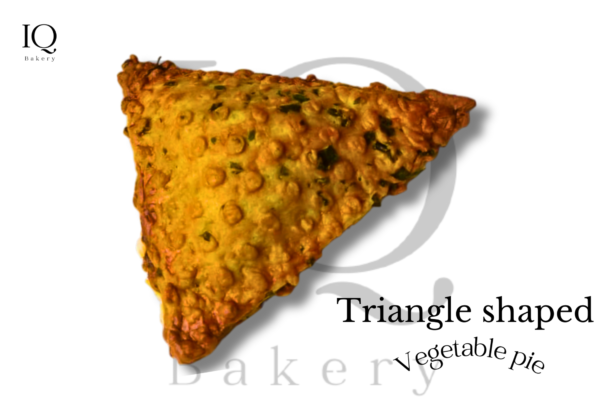 Triangle Shaped Vegetable pie available For Sale