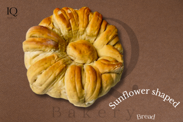 Sunflower shaped Bread available for sale